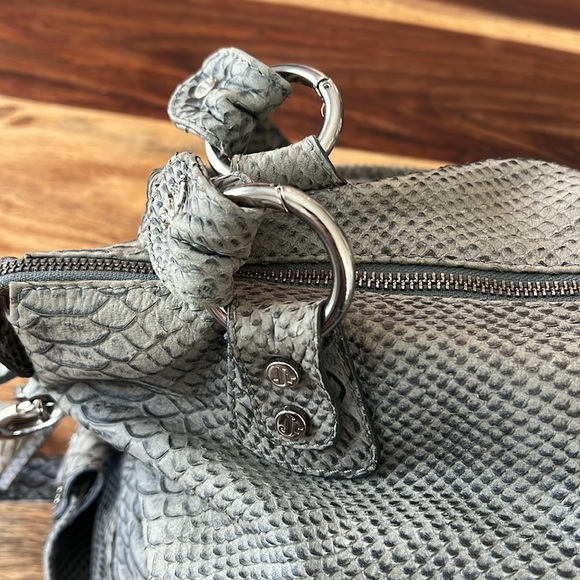 JENRIGO Python Embossed Genuine Leather shoulder bag - Picture 5 of 10